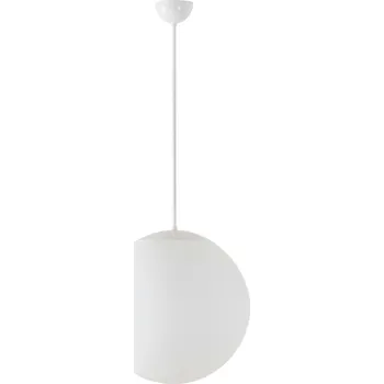 OSMONT ADR45314 ADRIA P3 závěsné skleněné svítidlo bílá IP40 40W E27 HF