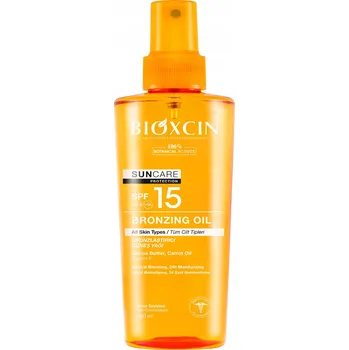 Přípravek na opalování Olej na opalování Bioxcin SPF 15