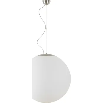 OSMONT ADR60324 ADRIA L5 závěsné skleněné svítidlo nerez broušená / bílá IP40 3000 K 48W LED