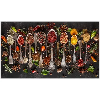 Kuchyňské prkénko Skleněná Ochranná Deska a Krájecí Prkénko | Indukce, Sporák ds-0193