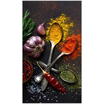 Kuchyňské prkénko Skleněná Ochranná Deska a Krájecí Prkénko | Indukce, Sporák ds-0085