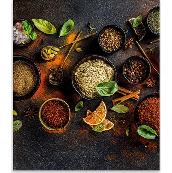 Kuchyňské prkénko Skleněná Ochranná Deska a Krájecí Prkénko | Indukce, Sporák ds-0157