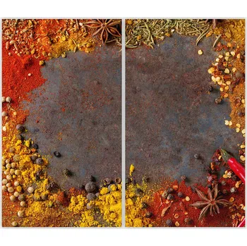 Kuchyňské prkénko Skleněná Ochranná Deska a Krájecí Prkénko | Indukce, Sporák ds-0413