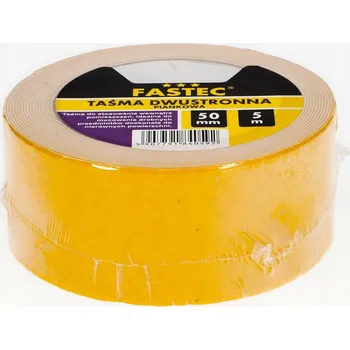 Lepicí páska Oboustranná pěnová páska Fastec 50 mm x 5 m