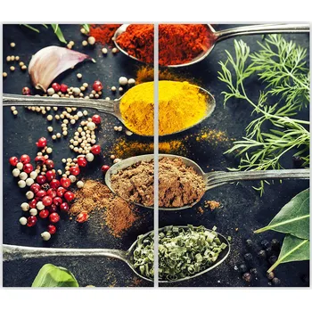 Kuchyňské prkénko Skleněná Ochranná Deska a Krájecí Prkénko | Indukce, Sporák ds-0052