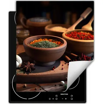 Obraz Ochranná podložka na indukci dekorativní, rolovací do kuchyně, potisk 45x52 cm wm0236