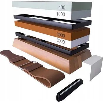 Brousek na nože z přírodního kamene Kraft&Dele