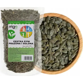 Sušená potravina Pražená dýňová semínka se solí - 500g - MIGOgroup