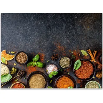 Kuchyňské prkénko Skleněná Ochranná Deska a Krájecí Prkénko | Indukce, Sporák ds-0197