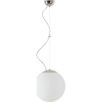 OSMONT ADR60256 ADRIA L2 závěsné skleněné svítidlo nerez leštěná / bílá IP40 3000 K 20W LED