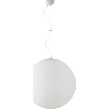 OSMONT ADR45832 ADRIA L5 závěsné skleněné svítidlo bílá IP40 3x25W E27