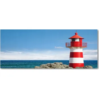 Obraz Lacobel sklo s fotopotiskem Maják XXL