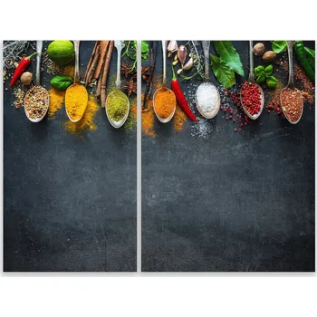 Kuchyňské prkénko Skleněná Ochranná Deska a Krájecí Prkénko | Indukce, Sporák ds-0443