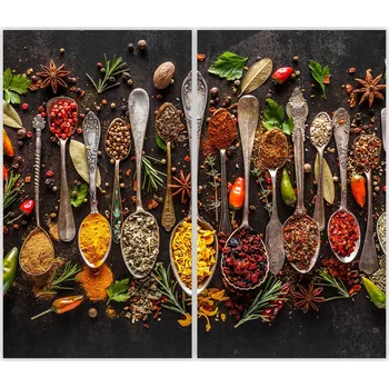 Kuchyňské prkénko Skleněná Ochranná Deska a Krájecí Prkénko | Indukce, Sporák ds-0179