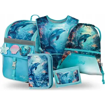 Školní batoh Školní batoh vícekomorový BAAGL modrý