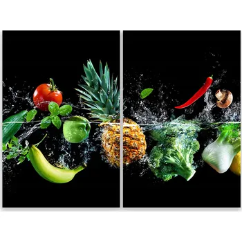 Kuchyňské prkénko Skleněná Ochranná Deska a Krájecí Prkénko | Indukce, Sporák ds-0173