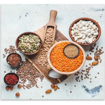 Kuchyňské prkénko Skleněná Ochranná Deska a Krájecí Prkénko | Indukce, Sporák ds-0187