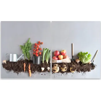 Kuchyňské prkénko Skleněná Ochranná Deska a Krájecí Prkénko | Indukce, Sporák ds-0522