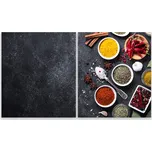 Skleněná Ochranná Deska a Krájecí Prkénko | Indukce, Sporák ds-0074