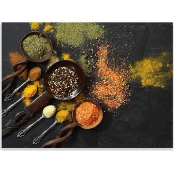 Kuchyňské prkénko Skleněná Ochranná Deska a Krájecí Prkénko | Indukce, Sporák ds-0190