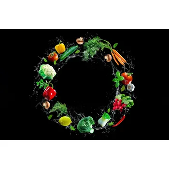 Kuchyňské prkénko Skleněná Ochranná Deska a Krájecí Prkénko | Indukce, Sporák ds-0174