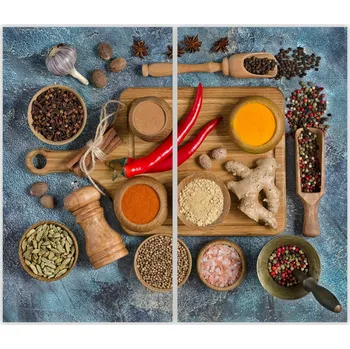 Kuchyňské prkénko Skleněná Ochranná Deska a Krájecí Prkénko | Indukce, Sporák ds-0191