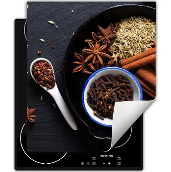 Obraz Ochranná podložka pod indukční varnou desku dekorativní rolovací do kuchyně potisk 50x52 wm0170