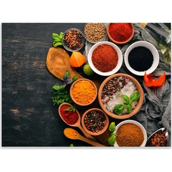 Kuchyňské prkénko Skleněná Ochranná Deska a Krájecí Prkénko | Indukce, Sporák ds-0550