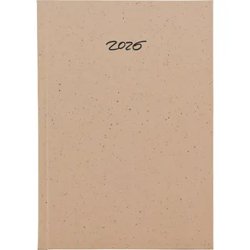 Diář Týdenní diář 2026 Graspo A5 - EKO Kakao béžový