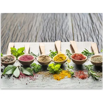 Kuchyňské prkénko Skleněná Ochranná Deska a Krájecí Prkénko | Indukce, Sporák ds-0456