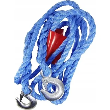 Tažné lano TAŽNÉ LANO ŠŇŮRA SPLÉTANÁ 2 HÁKY 2,5T