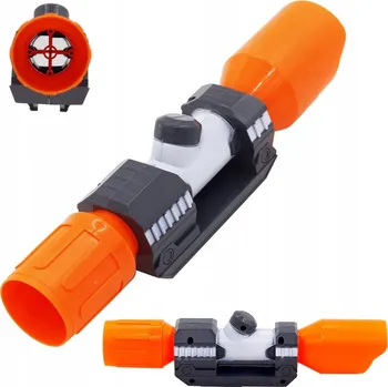 Dětská zbraň Pistole Spinel s taktickou lištou Celownik Luneta Snajperka