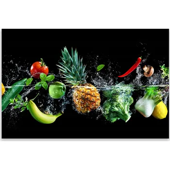 Kuchyňské prkénko Skleněná Ochranná Deska a Krájecí Prkénko | Indukce, Sporák ds-0173