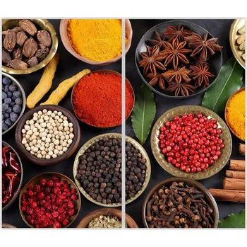 Kuchyňské prkénko Skleněná Ochranná Deska a Krájecí Prkénko | Indukce, Sporák ds-0185