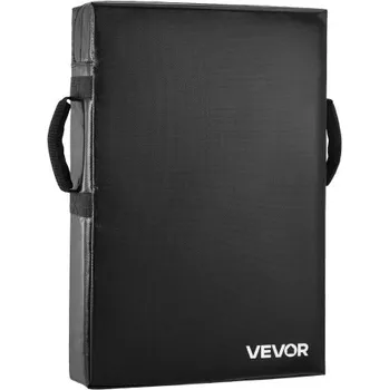 Chránič nohou VEVOR Fotbalové blokovací figuríny, 24x16 palců blokovací chrániče, chránič proti kopu s rukojeťmi, figuríny z houby s vysokou hustotou, odolné tréninkové vybavení pro basketbal, hokej, lakros, černé, 1 ks