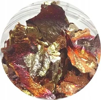 Fólie na zdobení nehtů Zlatá fólie pro dekorace hliníková ozdoba