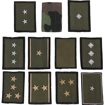 Nárameníky ČSSR 50 ks - olivové