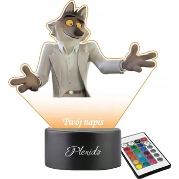 Lampička Plexido vícebarevná Noční lampa