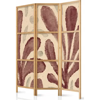 Paraván Paraván artgeist hnědý 3-křídlový jednostranný 135 x 172 cm