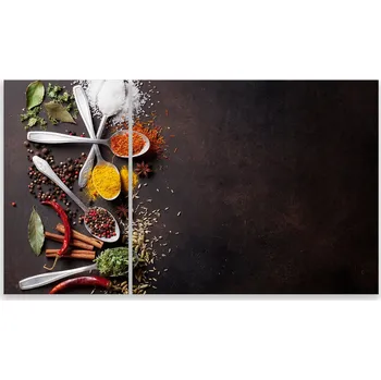 Kuchyňské prkénko Skleněná Ochranná Deska a Krájecí Prkénko | Indukce, Sporák ds-0058