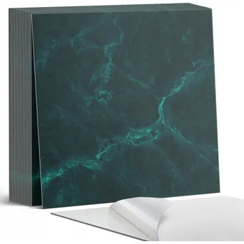 Obraz Balíček samolepicích dlaždic Mramorový vzor s žilkami 20 ks 20x20 cm