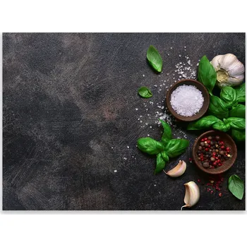 Kuchyňské prkénko Skleněná Ochranná Deska a Krájecí Prkénko | Indukce, Sporák ds-0113