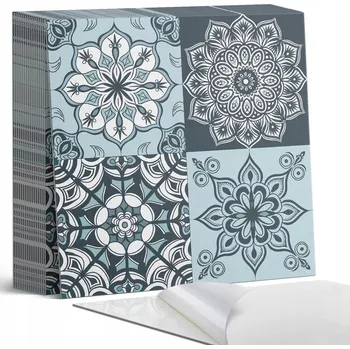 Obraz Samolepicí vinylové obklady na zeď, vzor mandaly v síti, 20 ks, 20x20 cm