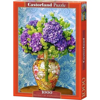 Puzzle Castorland 1000dílné Puzzle 1000dílné Puzzle Kytice hortenzií