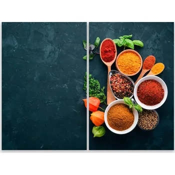 Kuchyňské prkénko Skleněná Ochranná Deska a Krájecí Prkénko | Indukce, Sporák ds-0553