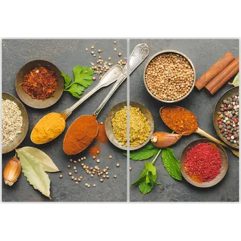 Kuchyňské prkénko Skleněná Ochranná Deska a Krájecí Prkénko | Indukce, Sporák ds-0561