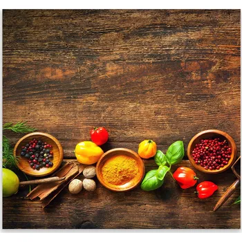 Kuchyňské prkénko Skleněná Ochranná Deska a Krájecí Prkénko | Indukce, Sporák ds-0448