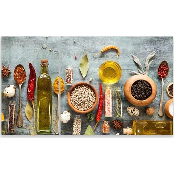 Kuchyňské prkénko Skleněná Ochranná Deska a Krájecí Prkénko | Indukce, Sporák ds-0153