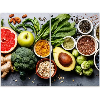 Kuchyňské prkénko Skleněná Ochranná Deska a Krájecí Prkénko | Indukce, Sporák ds-0483