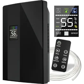 Odvlhčovač vzduchu ODVLHČOVAČ VZDUCHU 65W 2L ČERNÝ LCD DÁLKOVÉ OVLÁDÁNÍ HYGROSTAT